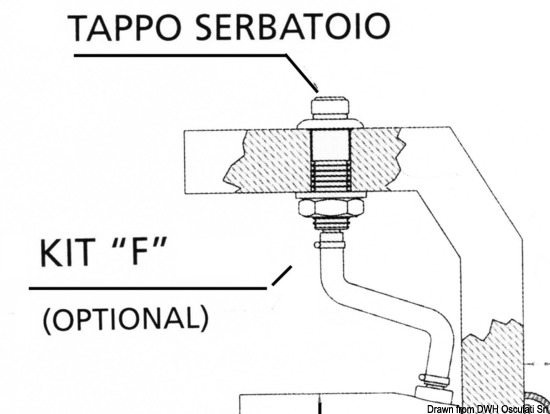 Kit " F"  di riempimento e spurgo pompe